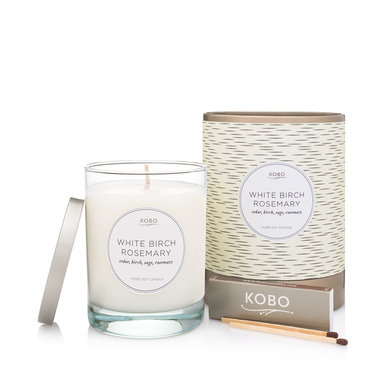 Coterie Collection – White Birch Rosemary Candle 312 g