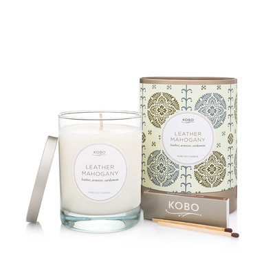Motif Collection – Leather Mahogany Candle 312 g