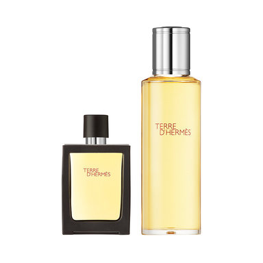 Terre d’Hermès EdP reseförpackning + refill