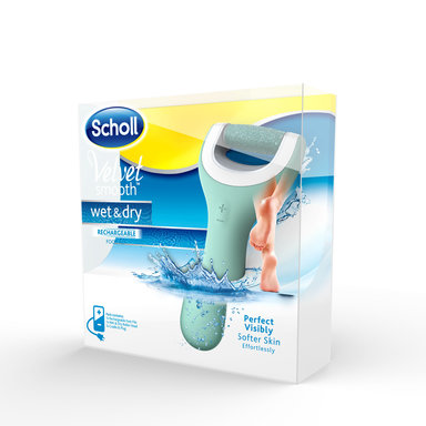 Velvet Smooth Wet & Dry Electronic Foot File