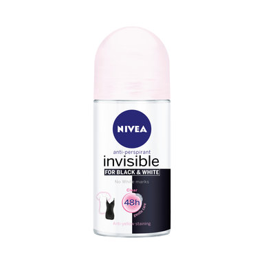 Deo Invisible Black & White Clear Roll On 50 ml