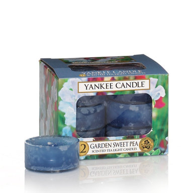 Garden Sweet Pea Scented Tea Lights Candle