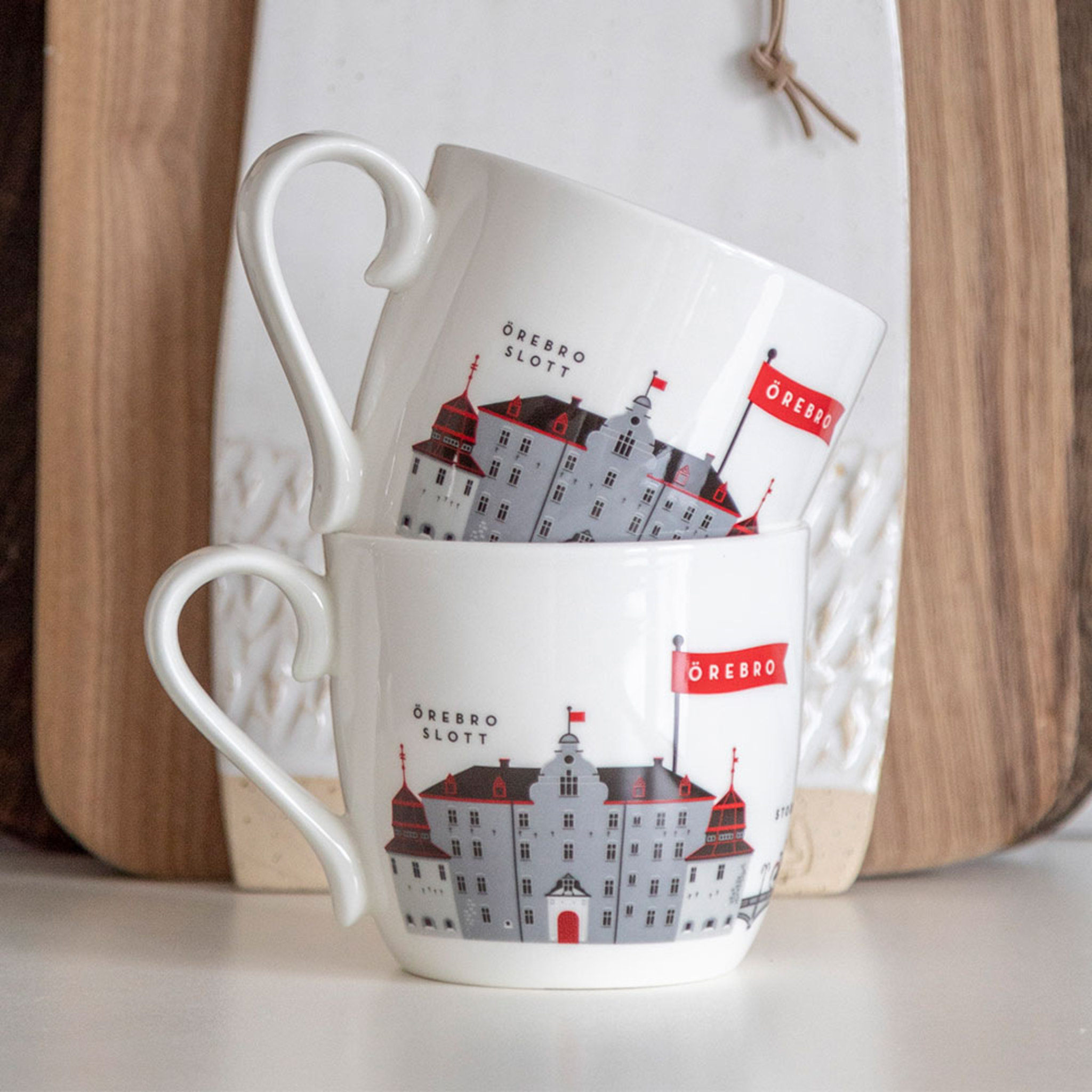 Mugg Houses of Örebro Ø 10 cm