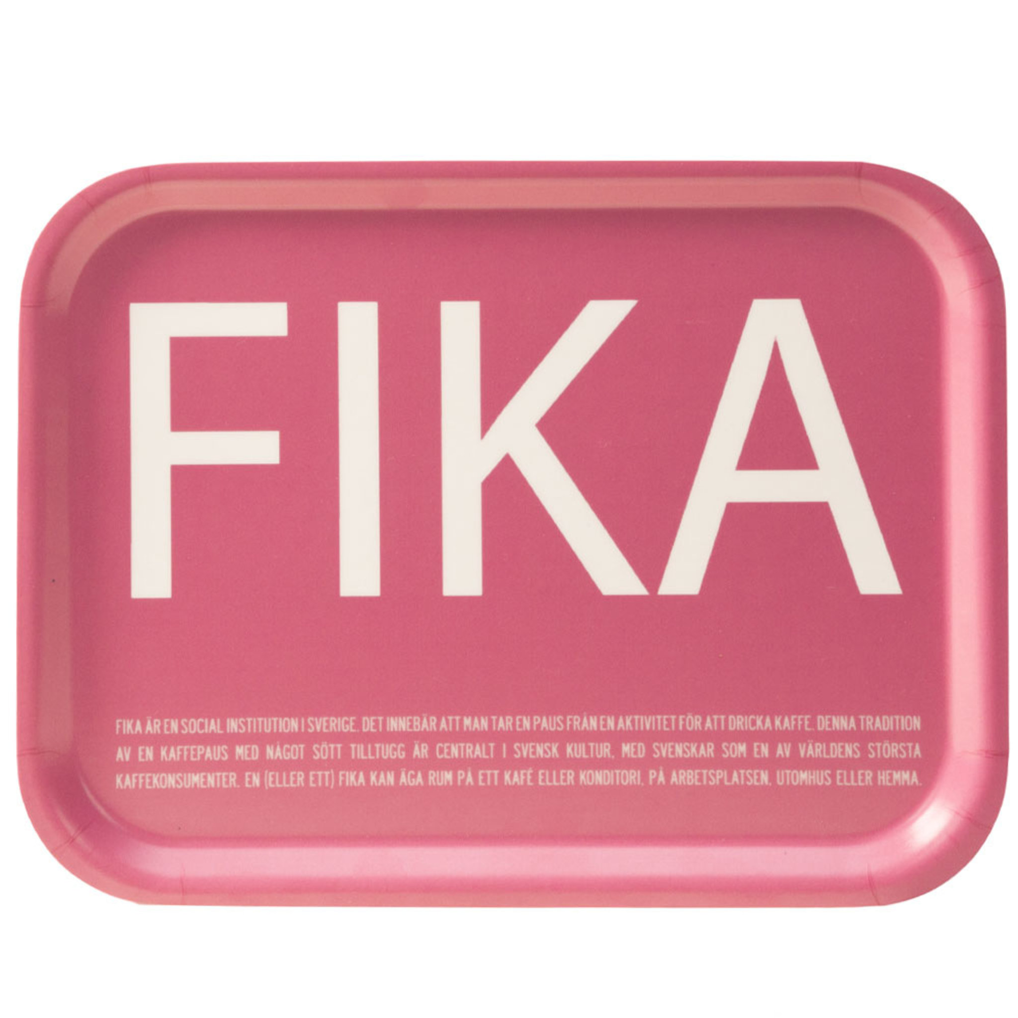 Bricka – FIKA 20×27 cm