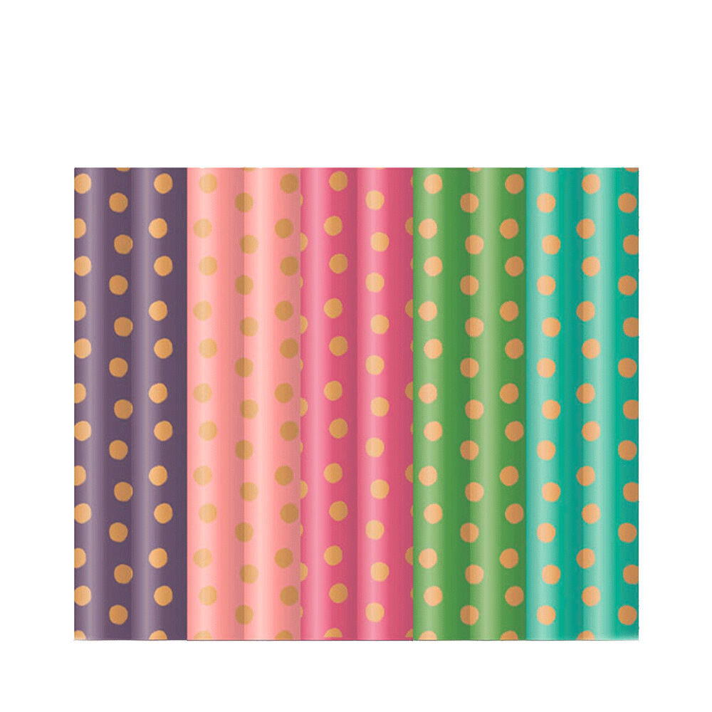 Presentpapper Dots 70×150 cm