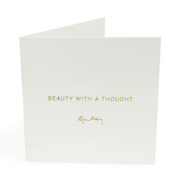 Greeting Card – Beauty with a thought