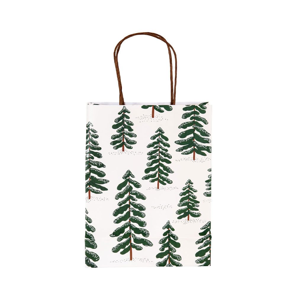 Presentpåse Snow Forest 19×24 cm