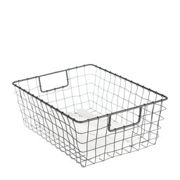 Förvaringskorg Rut 355×27 cm svart