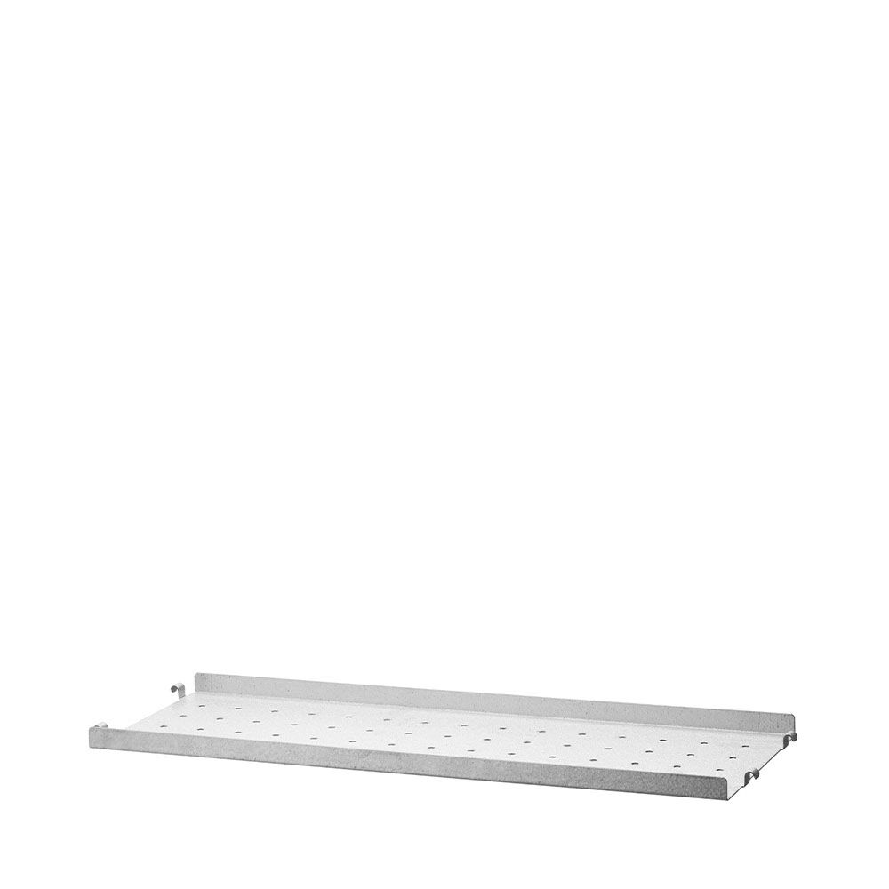 Metallhyllplan låg kant