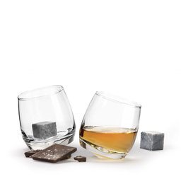 Club Whiskyglas och Drinkstenar