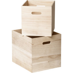 Trälåda 2-pack