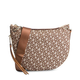 HANDBAG TOMPSON – DKNY DKNY CLARA CHAIN CROSSBODY PEBBLE Axelremsväska black
