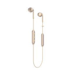 Trådlösa Hörlurar matte gold