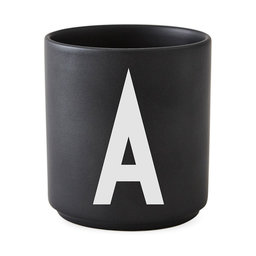 Kopp A-Z svart