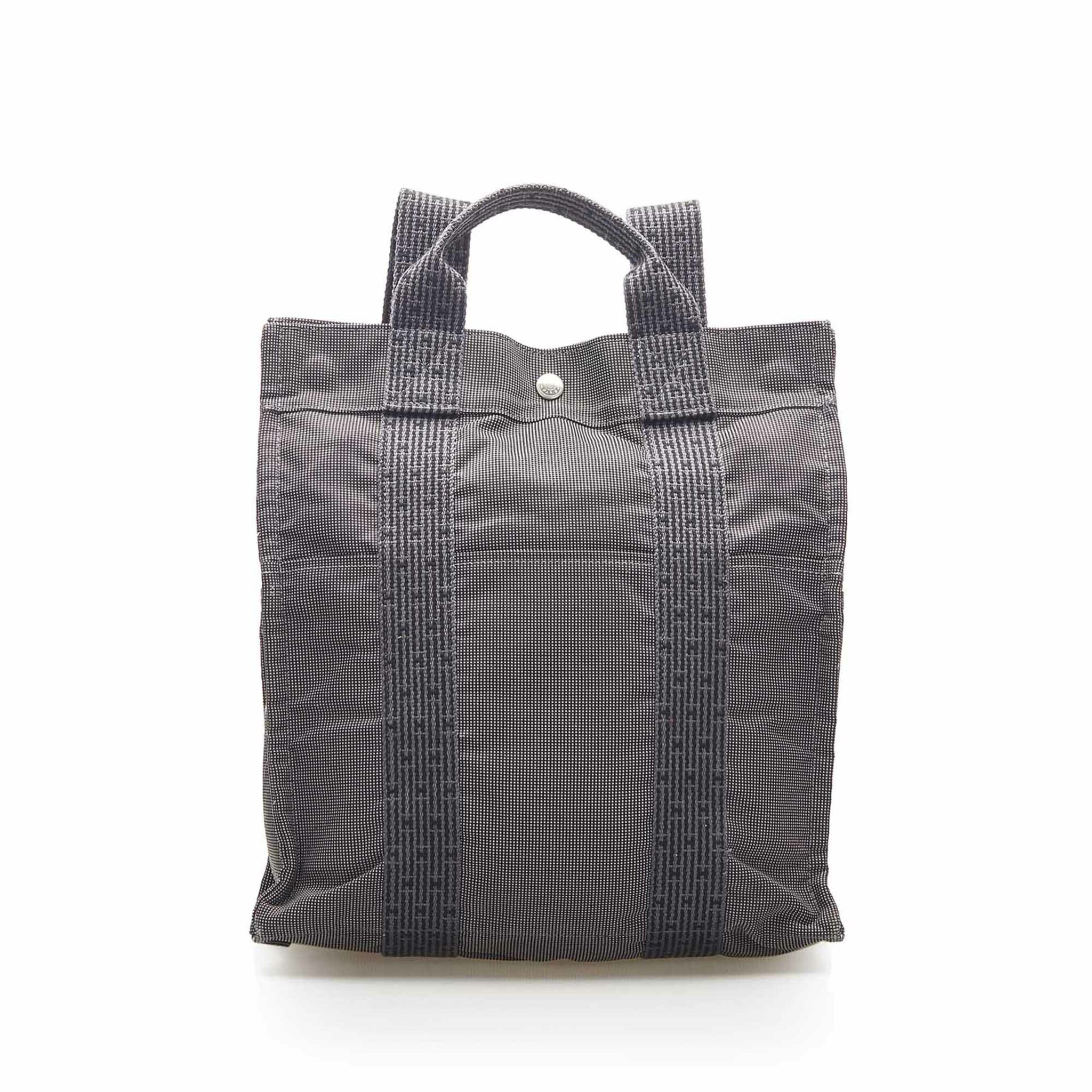 hermes backpack canvas