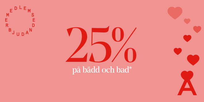 Kategoristart hem - 25% bädd & bad - F1 - mob