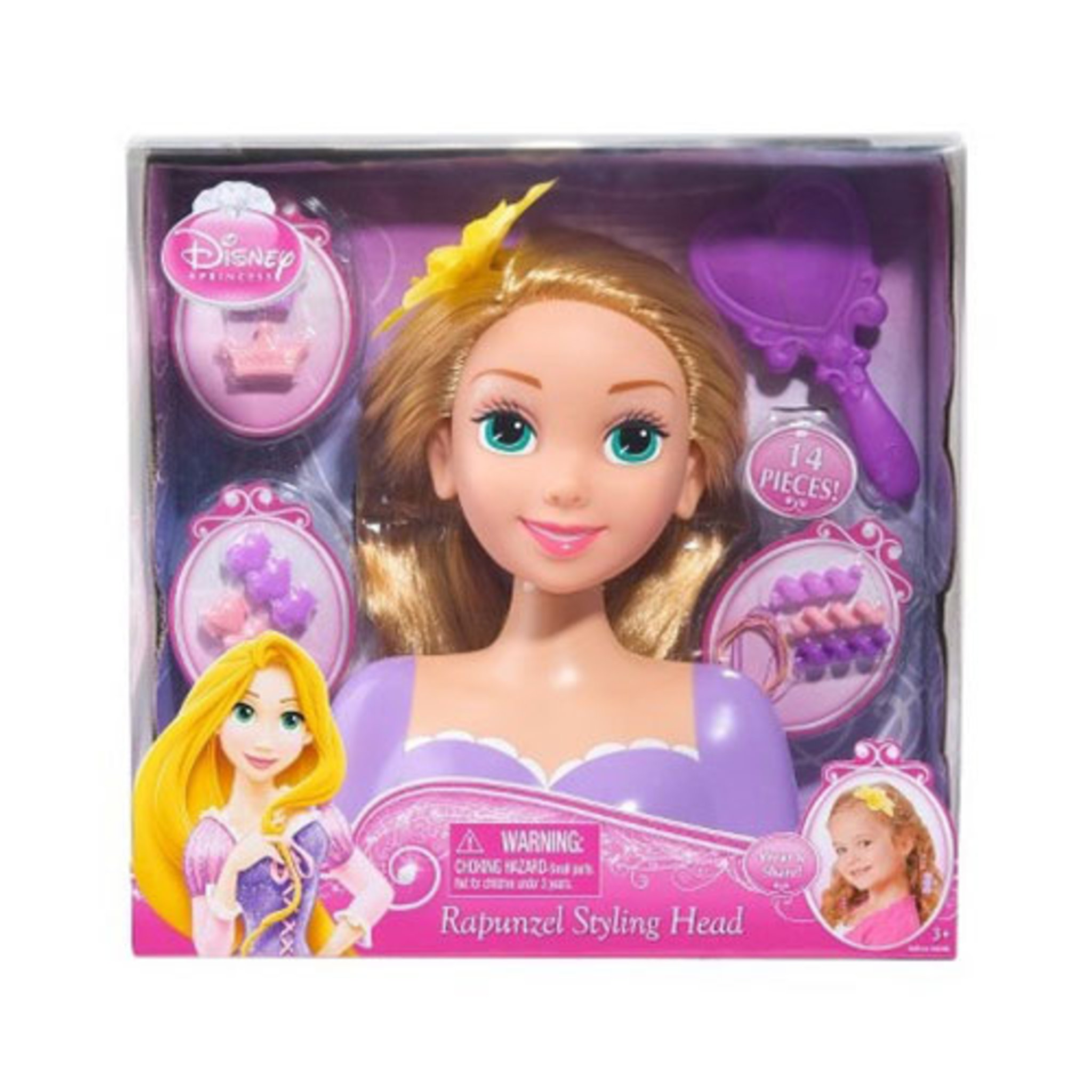Disney Rapunzel Styling Head Från Disney Princess Åhlens
