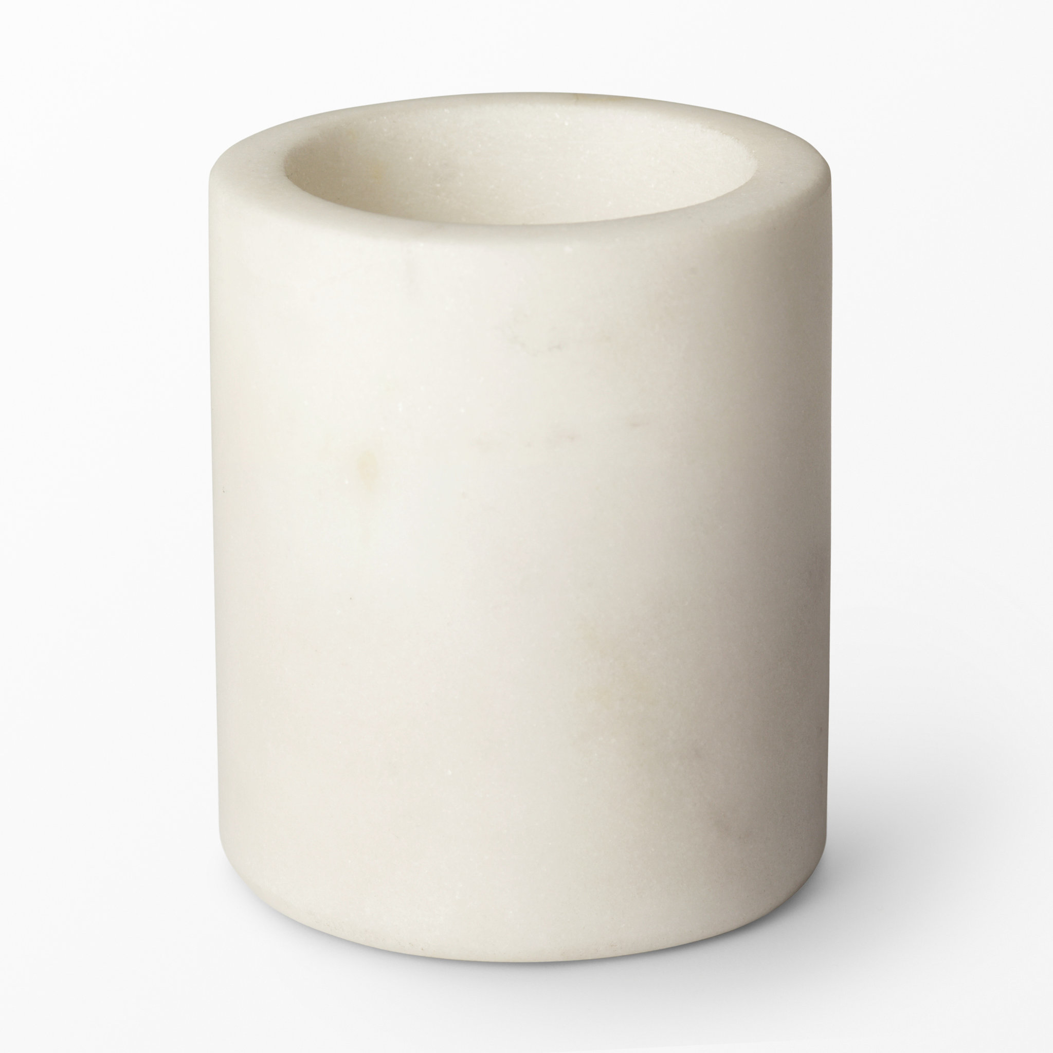 Värmeljushållare marmor, 4,7x5,7 cm, Vit