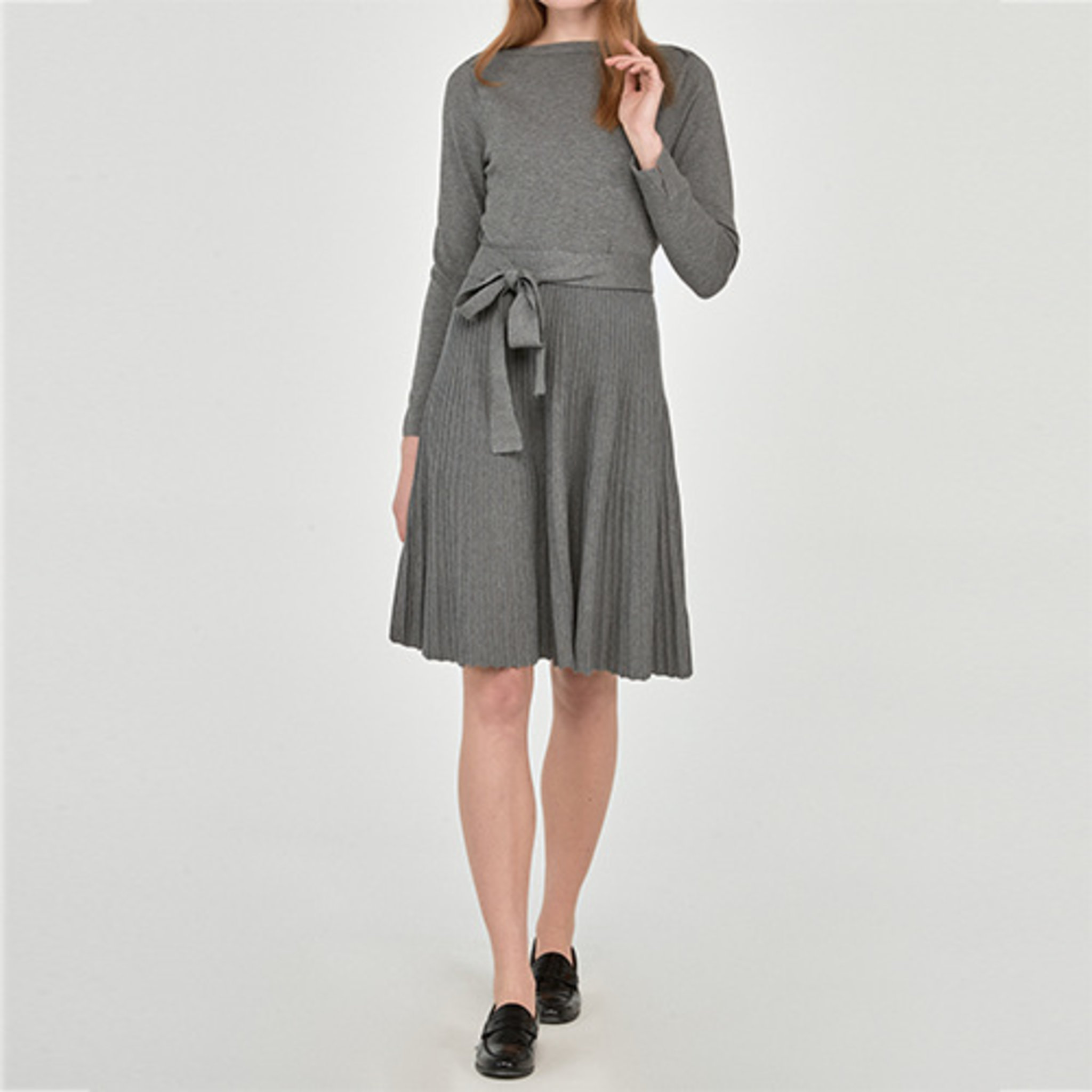 Klänning Ancelin Klänningar Köp online på åhlens.se! Morris Klänning Ancelin Knit Dress Grå Stickade