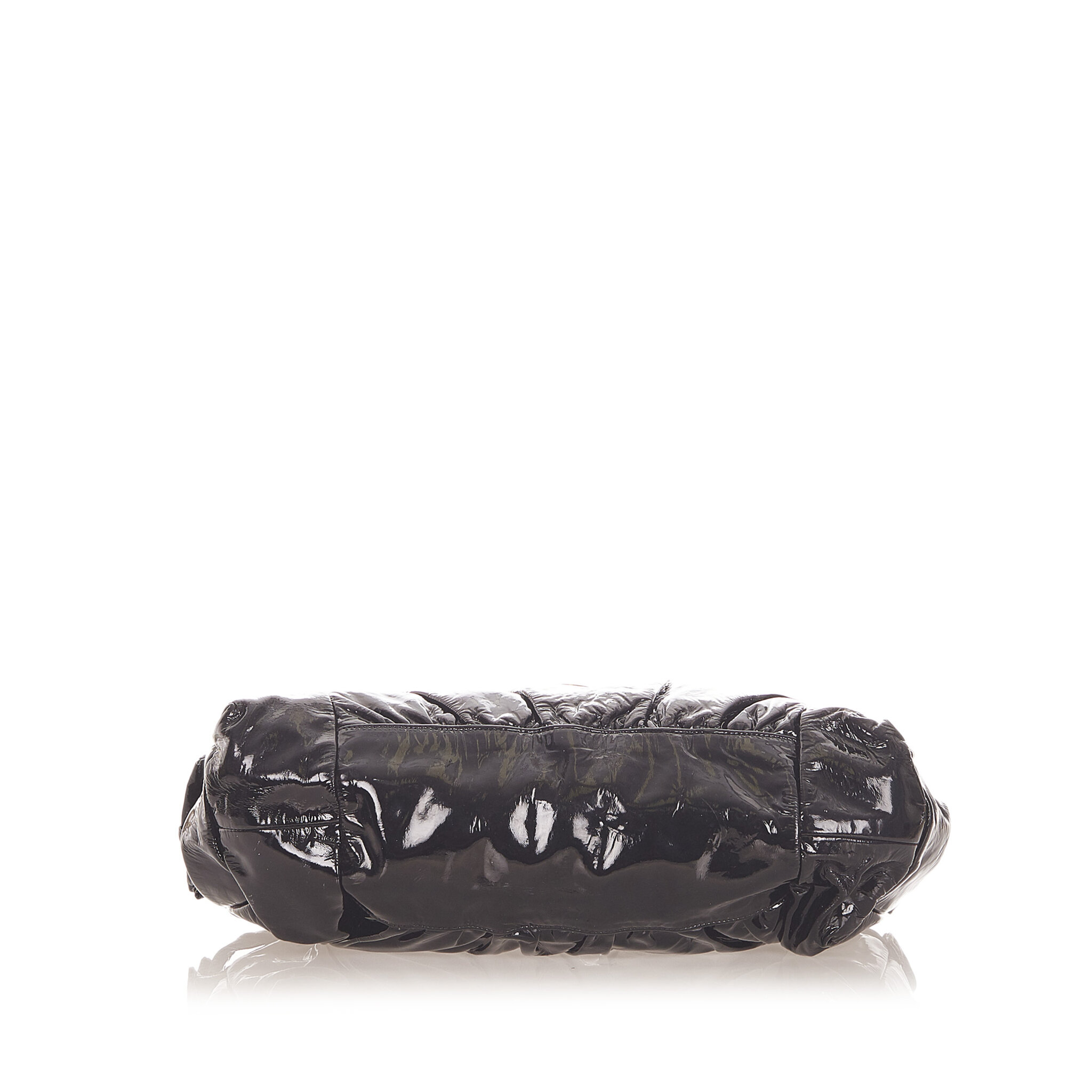 Gucci Hysteria Patent Leather Handbag, black