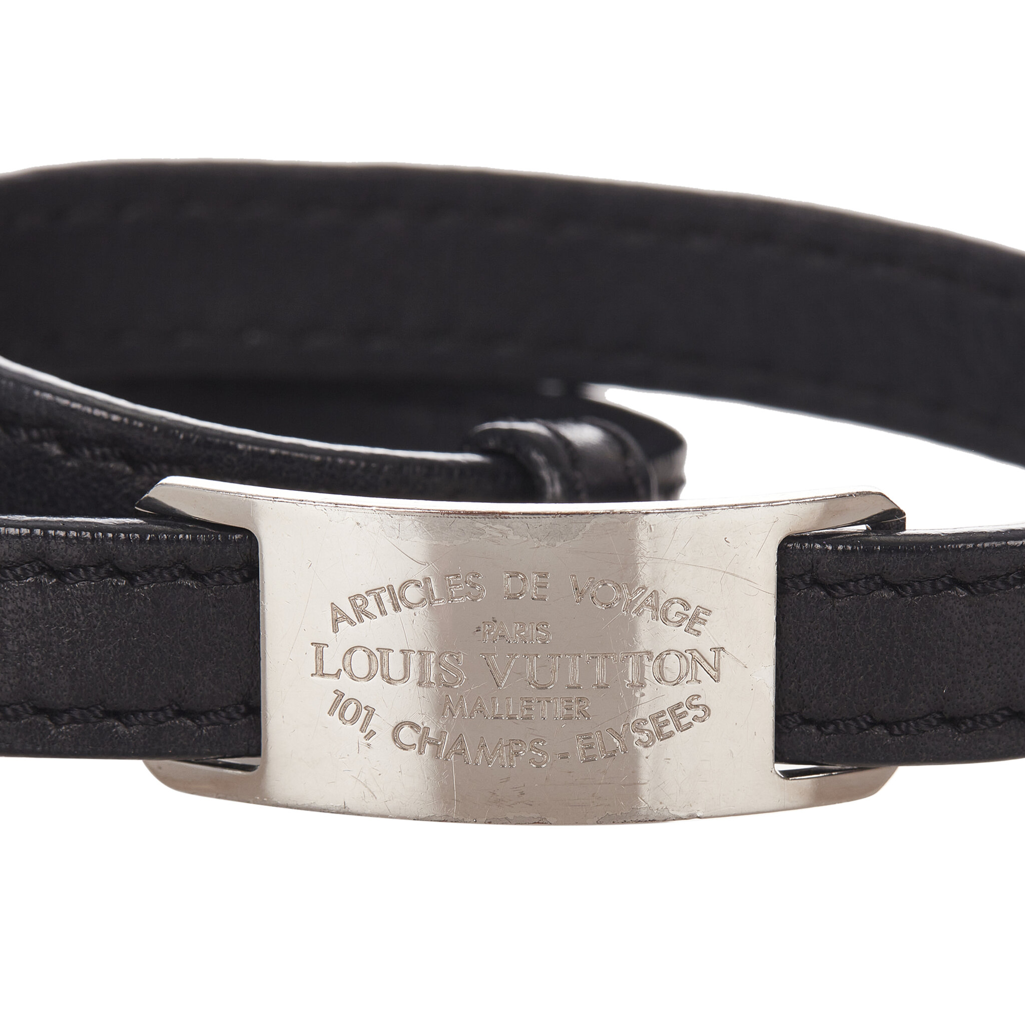 Louis Vuitton Sign It Bracelet, ONESIZE, black