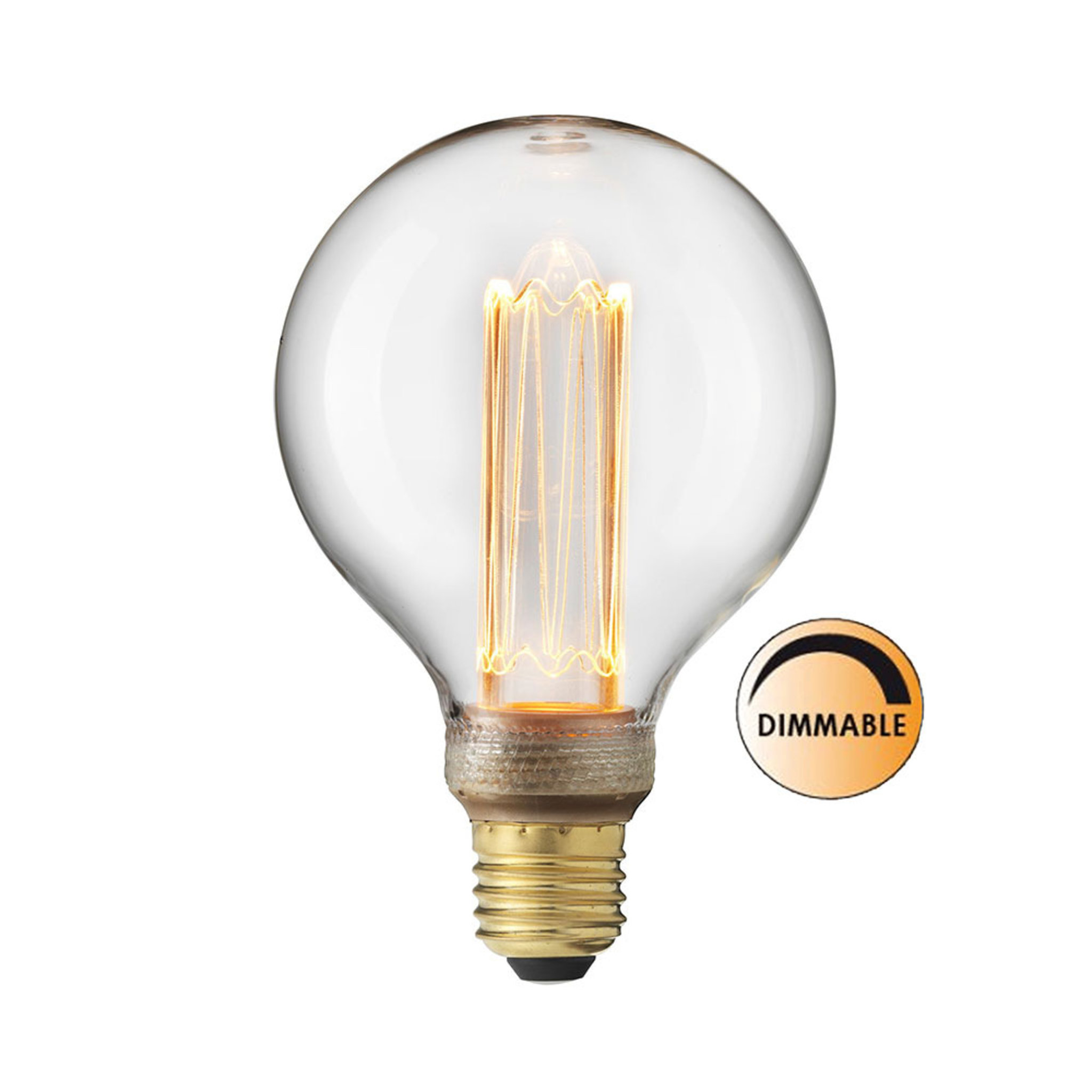 LED lampa Glödlampor Köp online på åhlens.se! LED lampa decor 1,5W E27, 95mm varmvit Stockholms bästa