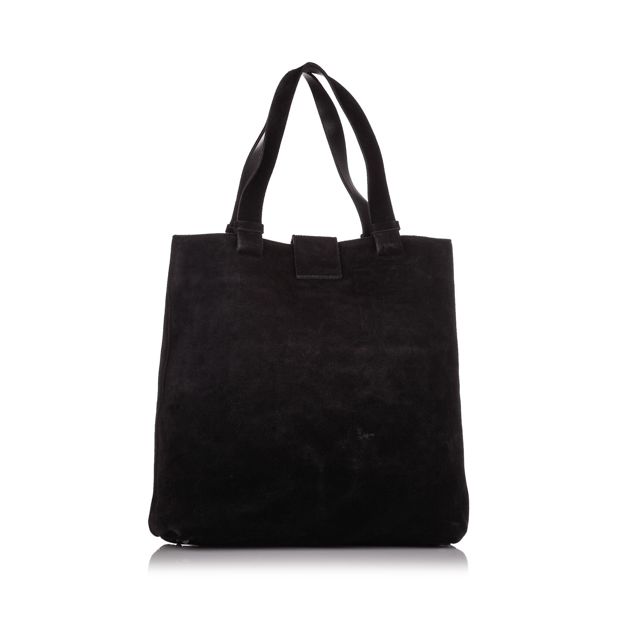 Gucci Velvet Tote Bag, ONESIZE, black