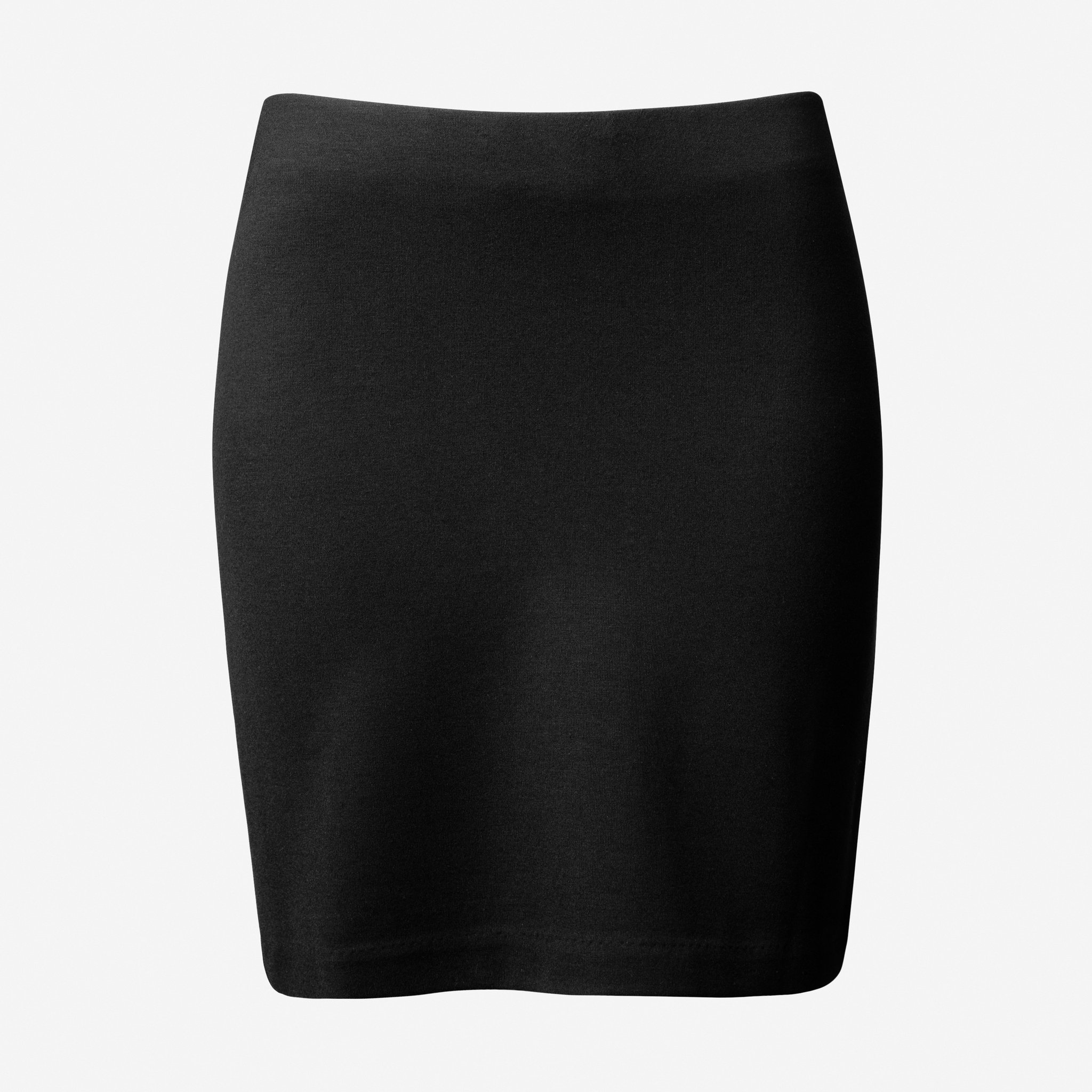 svart tight kjol