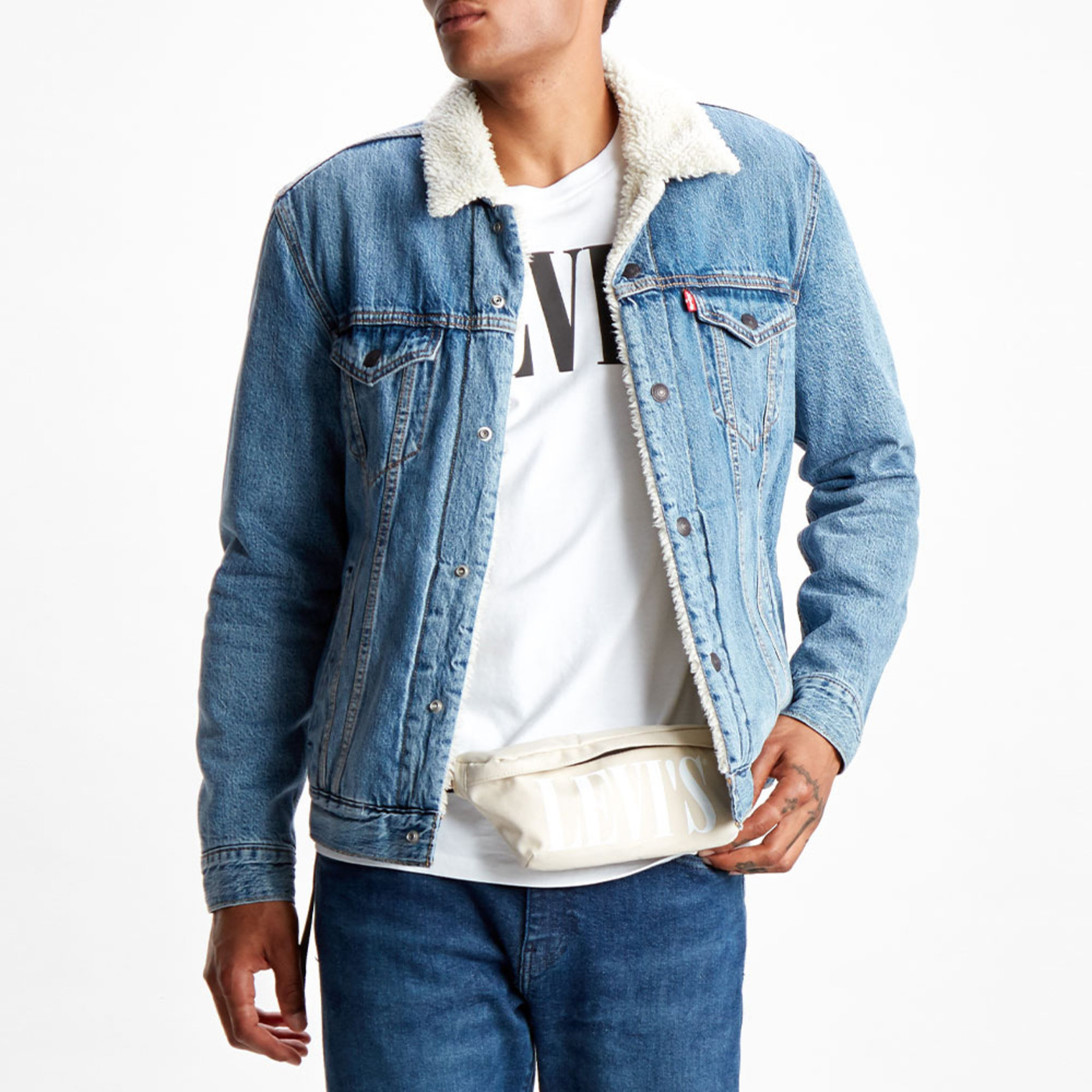 Type 3 sherpa trucker Ytterplagg Köp online på åhlens.se! The Sherpa Trucker Jacket Ytterplagg Köp online på