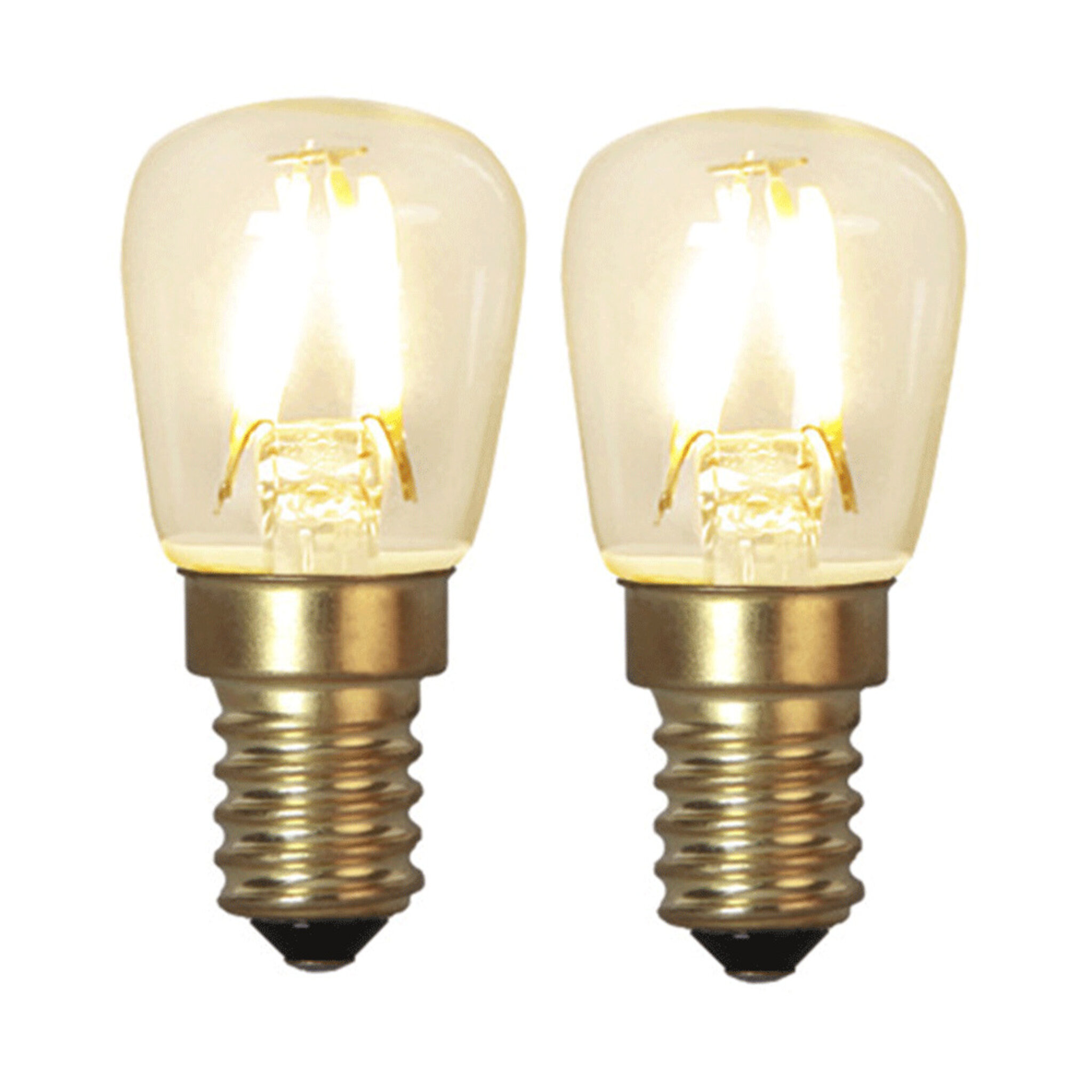LED lampa Soft Glow, E14, 2 pack Belysning Köp online på Star Trading Decoration LED Party Päronlampa Röd 0,8W E14