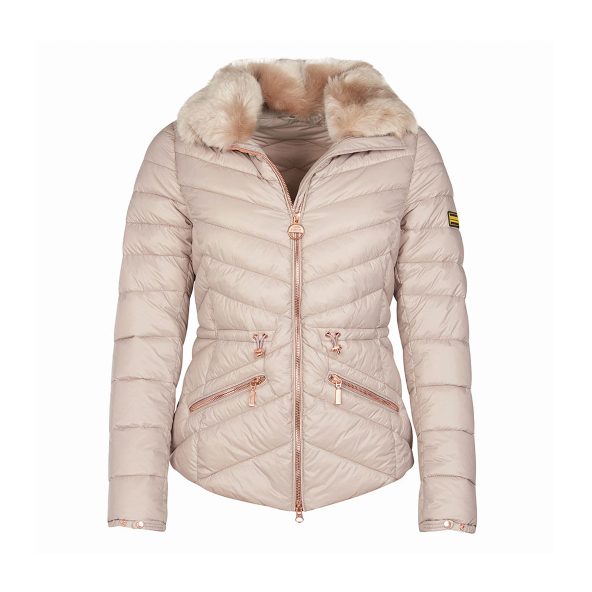 barbour international velencia quilted jacket