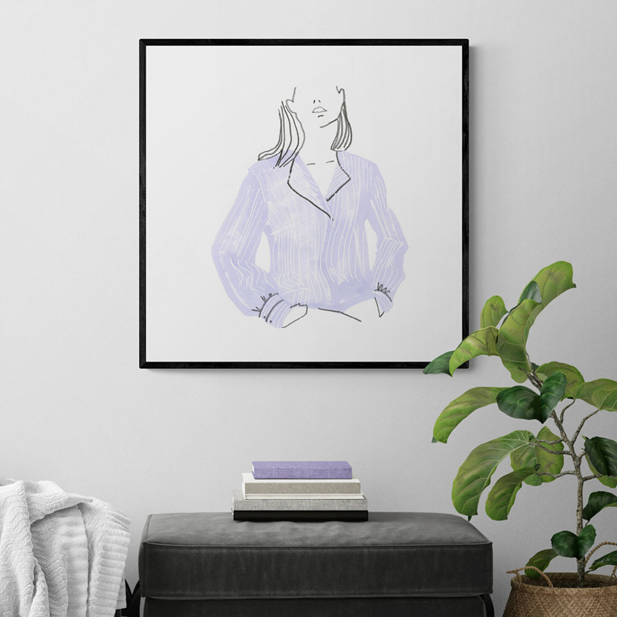 Poster Casual Mode, 50x50 cm