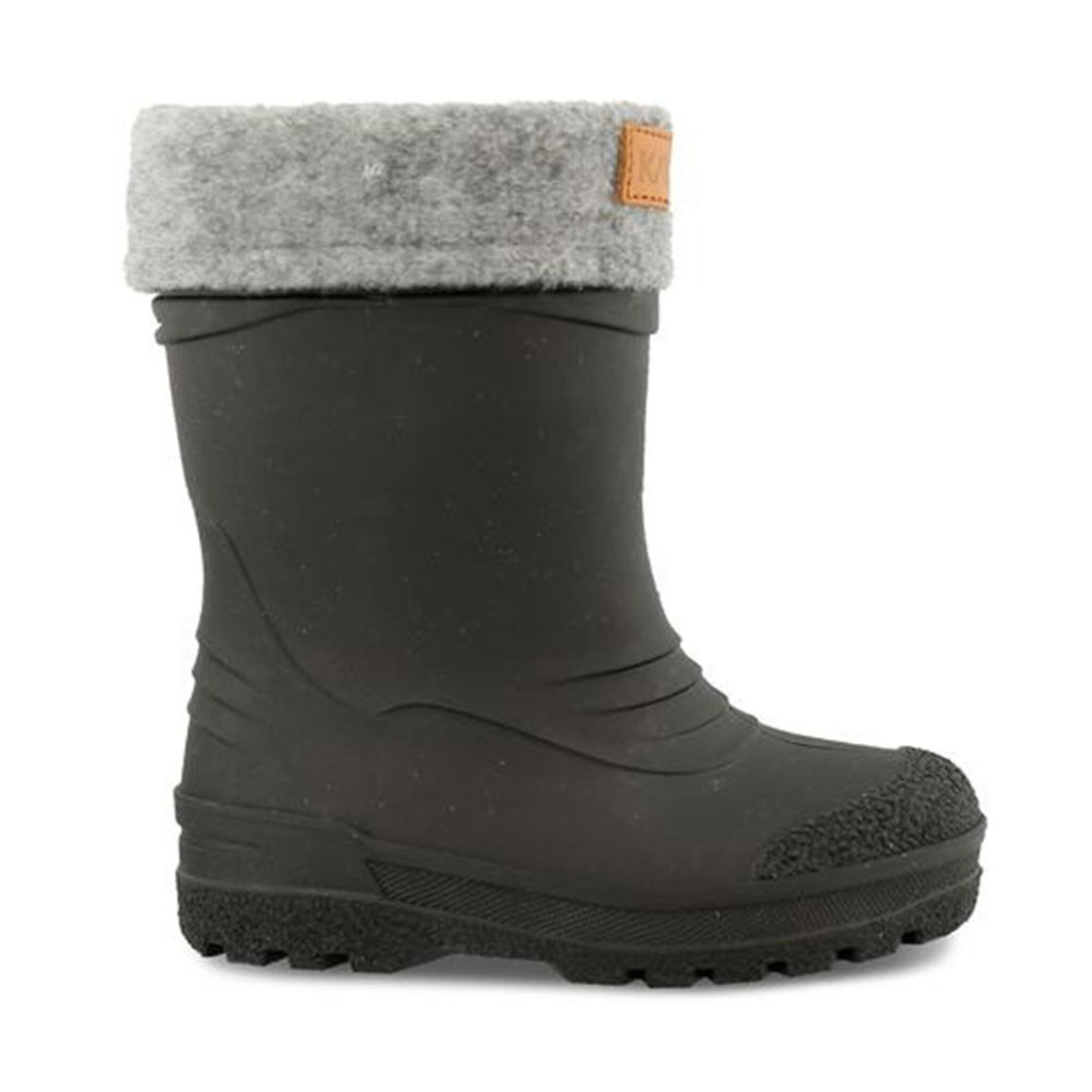 Fodrad gummistövel Gimo, black Fodrad gummistövel Gimo, black