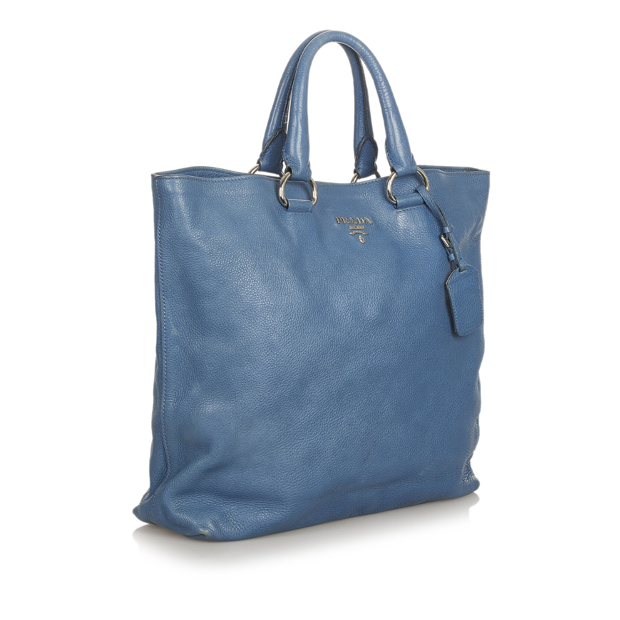 prada vitello daino tote