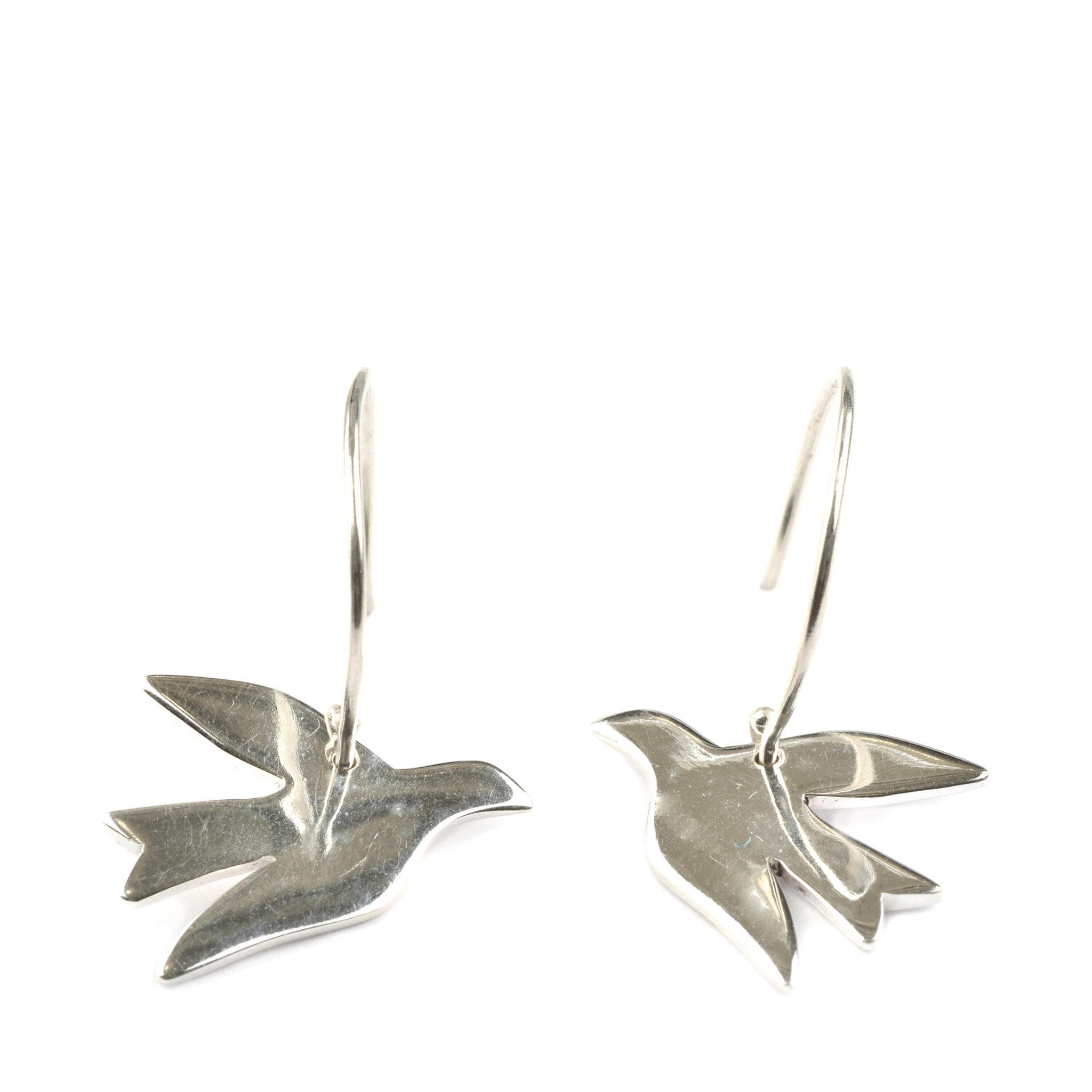 örhänge fågel silver örhänge fågel silver