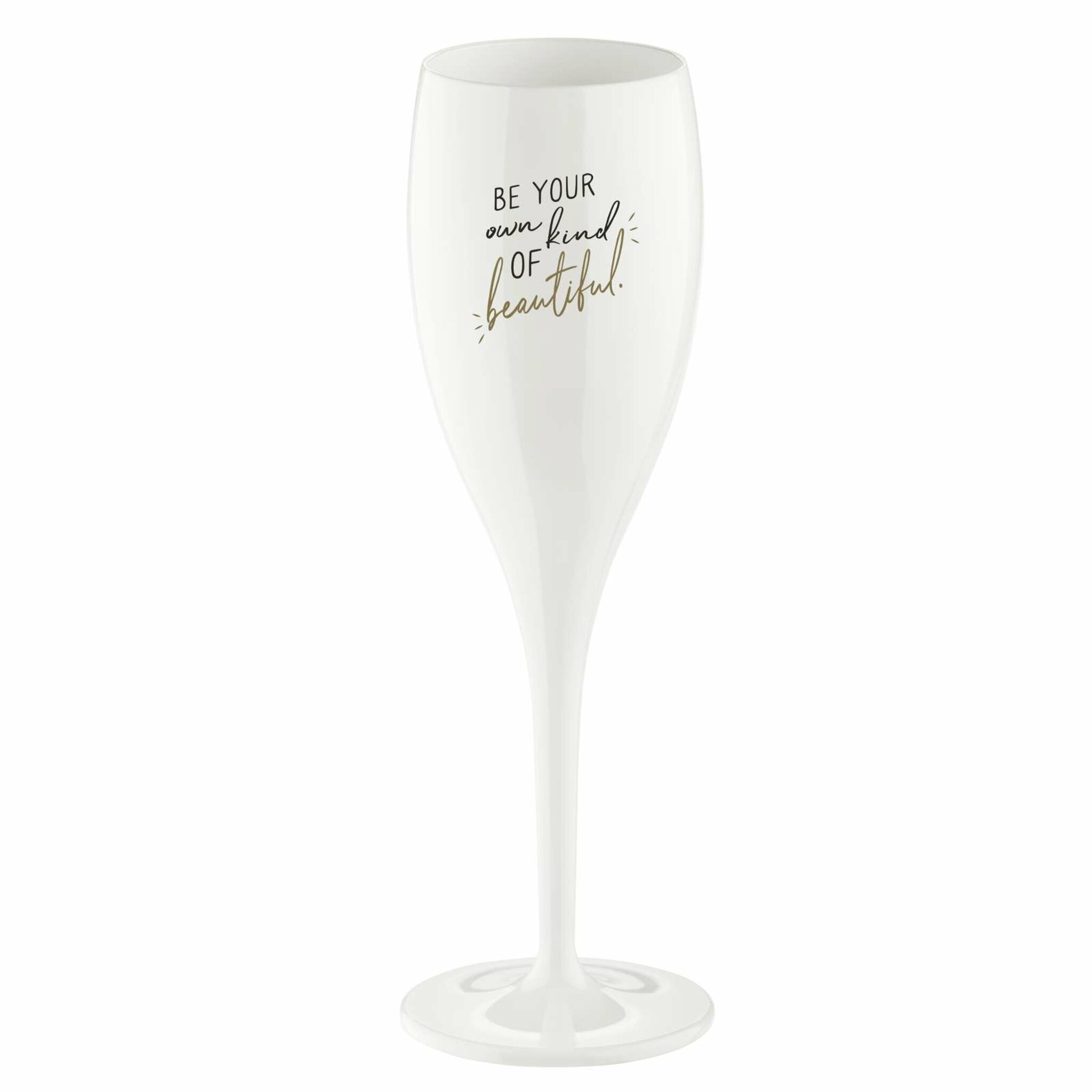 Champagneglas 100ml 6-pack Be Your Own Kind Of Beautiful
