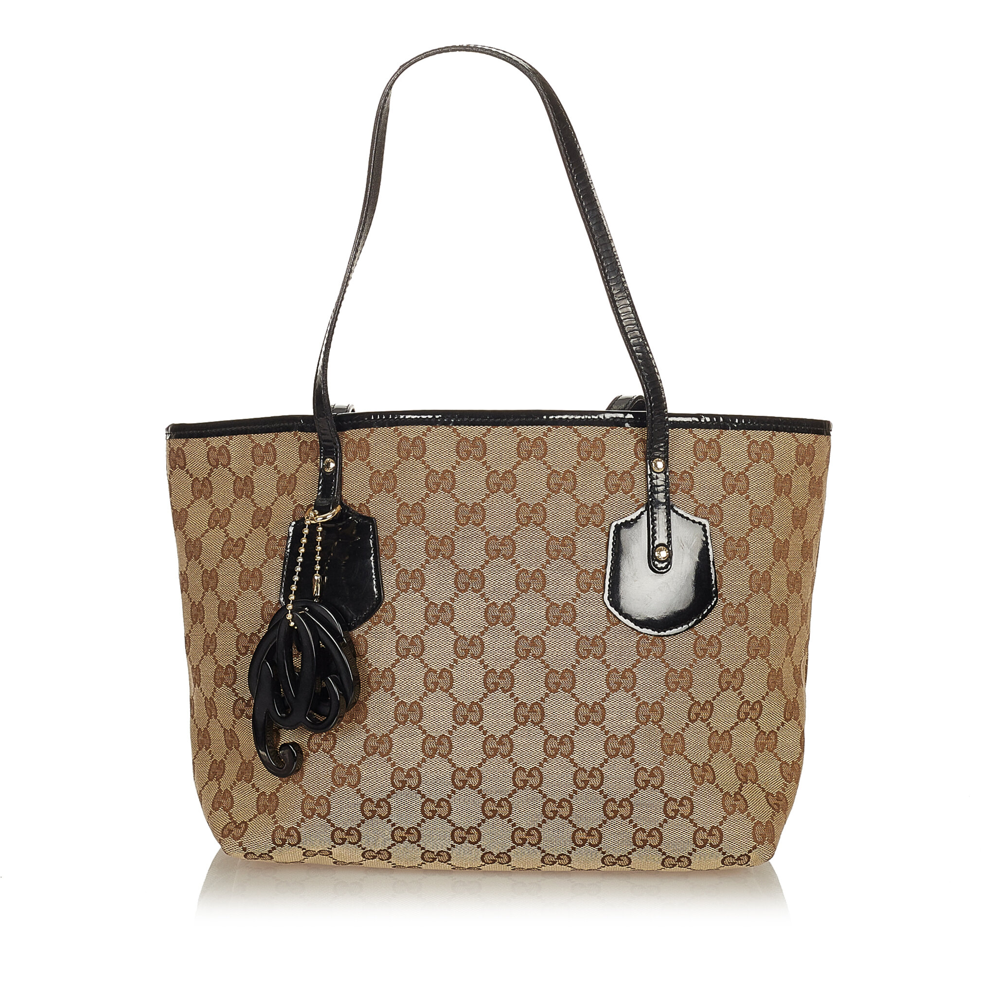 Gucci Gg Canvas Jolie Tote Bag, ONESIZE, beige