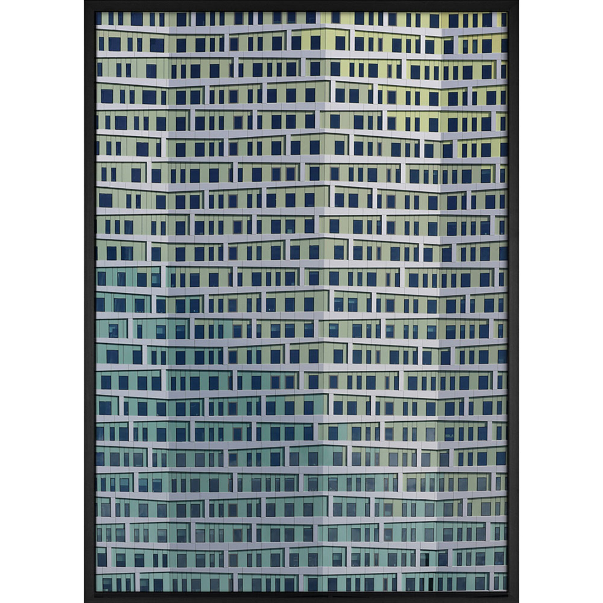Poster Minimalistiskt Hus, 21x30 cm