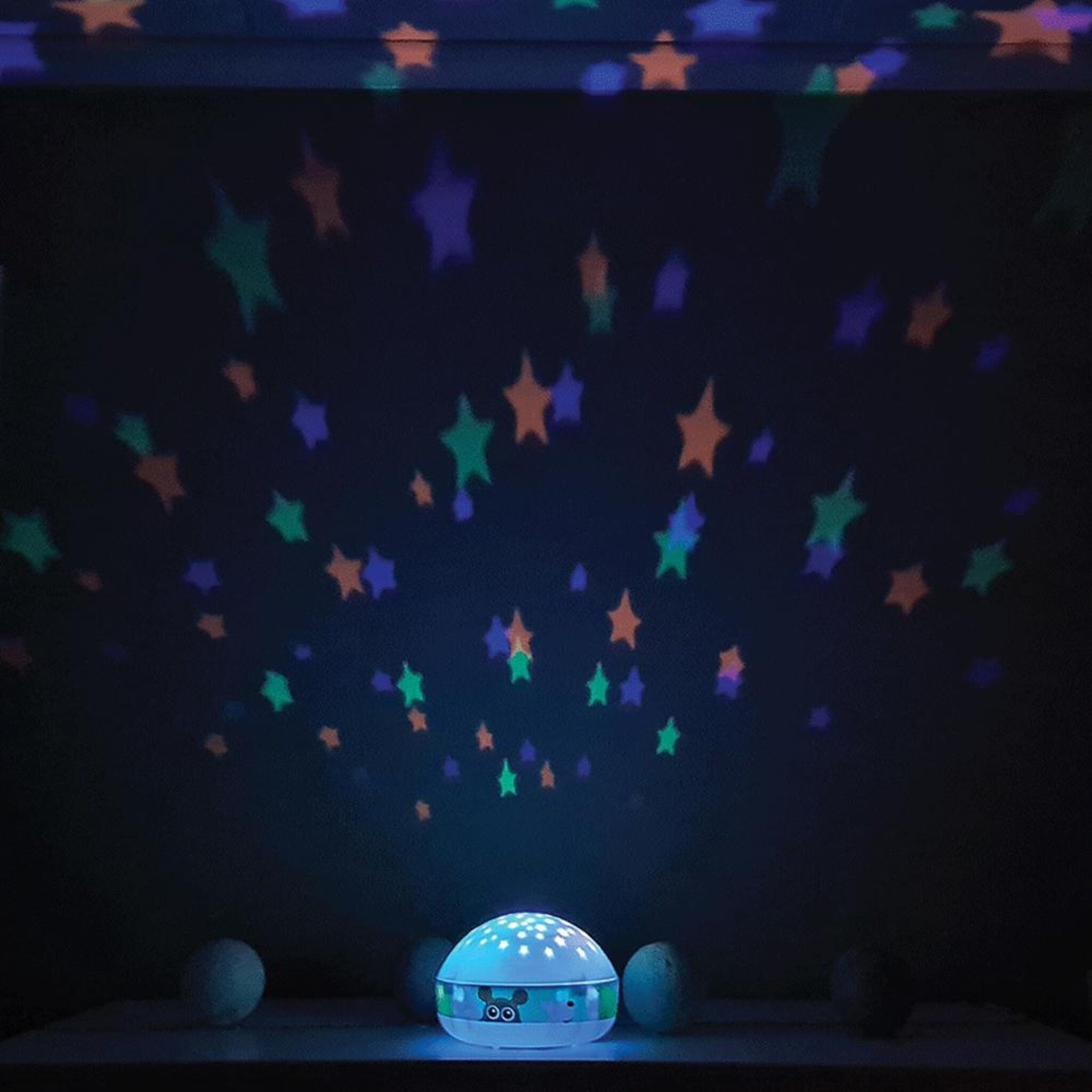 Babblarna Nattlampa Projektor med vaggvisa, blå