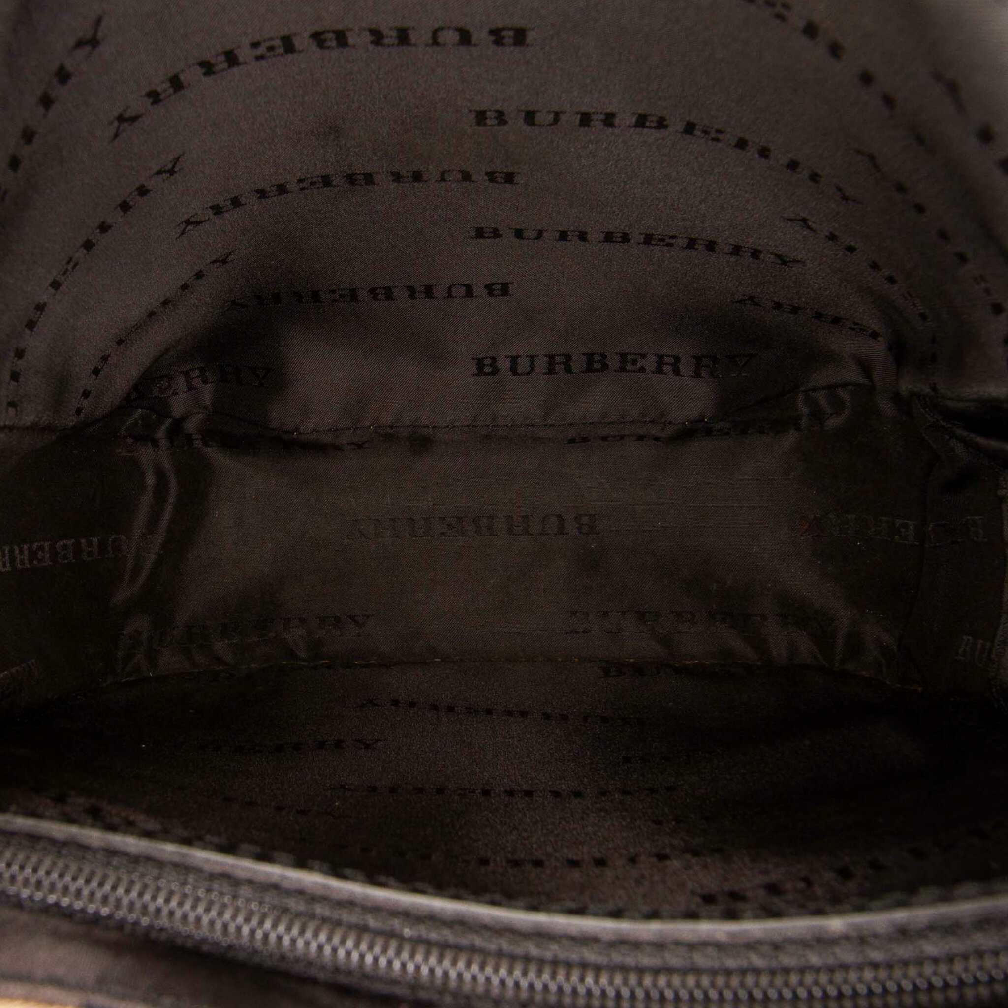 Burberry Nylon Crossbody Bag, black