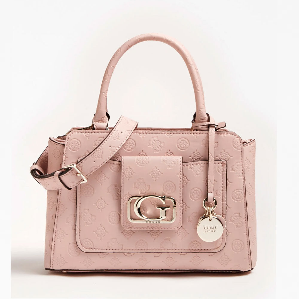 Emilia Status Satchel Väskor & plånböcker Köp online på Guess Digital Status Satchel Bag Pink i rosa | fashionette