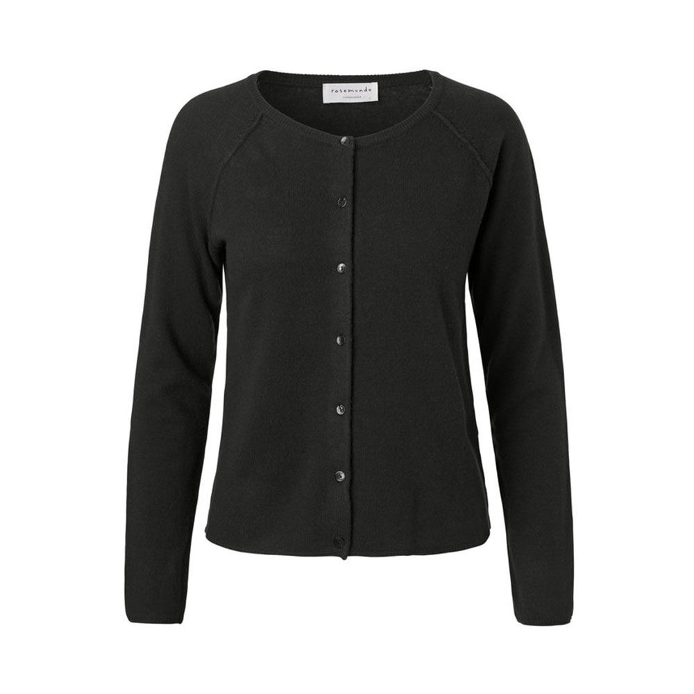 Soft Cashmere Wool Cardigan, black Soft Cashmere Wool Cardigan, black