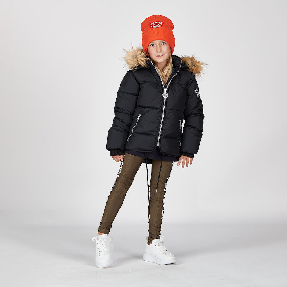 K. Short Slim Jacket, black K. Short Slim Jacket, black