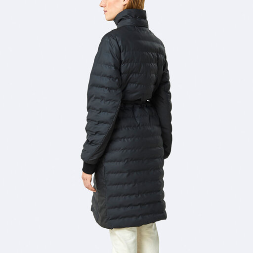 Trekker W Coat i Black från Rains | Åhlens