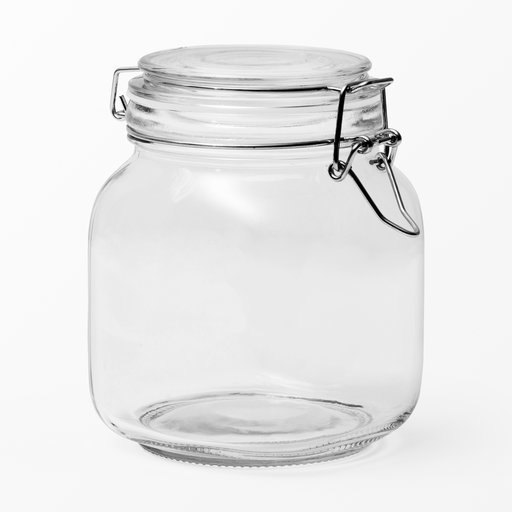 Förvaringsburk i glas BISTRO, 1L