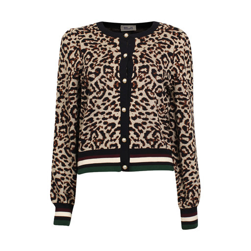 Cardigan Calendre, leopard Cardigan Calendre, leopard