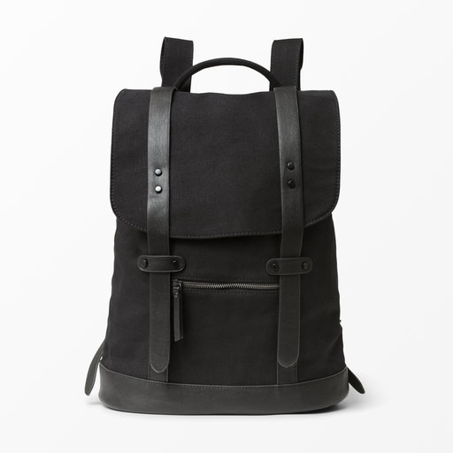Ryggsäck Väskor & plånböcker Köp online på åhlens.se! Ryggsäck i läder Svart HERR | H&M SE