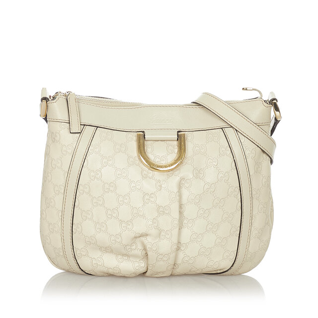 Gucci Guccissima Abbey D-ring Crossbody Bag