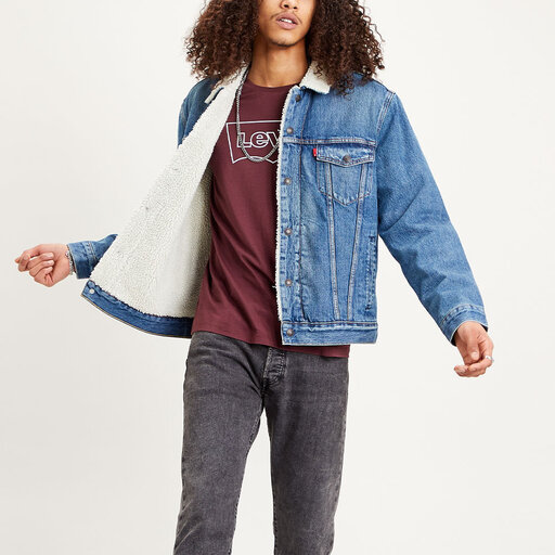 Type 3 Sherpa Trucker Ytterplagg Köp online på åhlens.se! The Sherpa Trucker Jacket Ytterplagg Köp online på