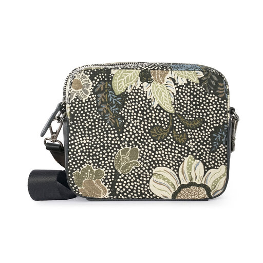 Palermo II Black Flower Linen